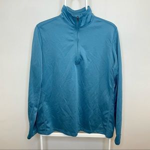 REI Midweight Active LS 1/4 Zip Top - Teal